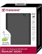 Внешний бокс Transcend StoreJet TS0GSJ25CK3 Rubber