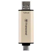Флеш-накопитель Transcend JetFlash 930C, 128Гб, Золотистый