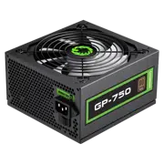 Блок питания для компьютеров Gamemax GP-750, 750 Вт, Черный