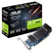 Placă video ASUS GeForce GT 1030 Silent Low Profile, Black