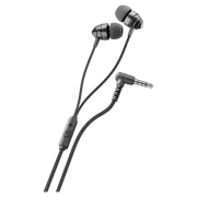 Căști Cellularline Ploos In-Ear, Cu fir, Negru