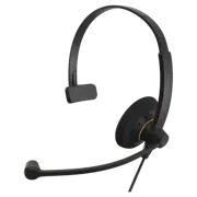 Căști EPOS SC 30 USB Mono, Cu fir, Negru