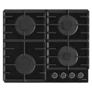 Plită incorporabilă cu gaz Gorenje G 642 AB, Negru