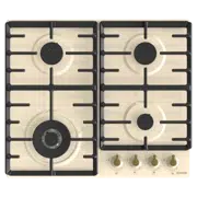 Plită incorporabilă cu gaz Gorenje GW642CLI, Negru