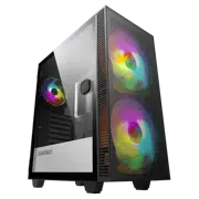Carcasă PC GameMax AERO Mid Tower, Negru