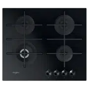 Plită pe gaz Whirlpool GOWL 628/NB, Black