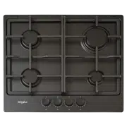 Plită pe gaz Whirlpool TGML 660 NB, Black