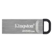 Флеш-накопитель Kingston DataTraveler Kyson, 256Гб, Серебристый