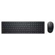 Tastatura & Mouse Dell KM5221W, Negru