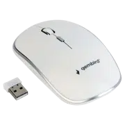 Беcпроводная мышь Gembird MUSW-4B-01-W, Беспроводное, Белый