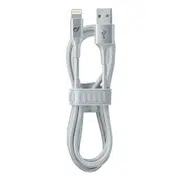 Кабель для зарядки и синхронизации Cellularline Satellite MFI, Lightning/USB Type-A, 1м, Серебристый