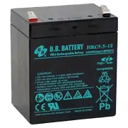 Baterie pentru UPS ИБП B.B. HR5.5-1212, Negru