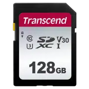 Карта памяти Transcend SDC340S, 128 ГБ, Black