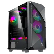 Carcasă PC Gamemax REVOLT Mid-Tower, Negru