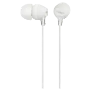 Căști SONY MDR-EX15AP, Cu fir, Alb