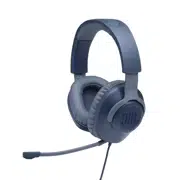 Căști gaming JBL Quantum 100, Cu fir, Albastru