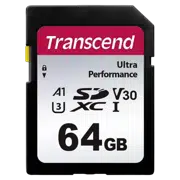 Карта памяти Transcend SDC340S, 64ГБ, Black