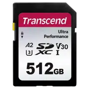 Карта памяти Transcend SDC340S, 512ГБ, Black