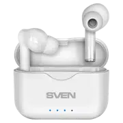 Căști SVEN E-701BT, Fără fir, Alb
