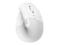 Mouse Wireless Logitech Lift Vertical, Alb