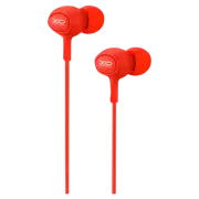 Наушники XO S6 Candy music, Проводные, Красный