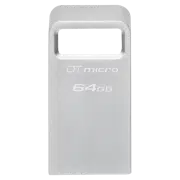 USB Flash Drive Kingston DataTraveler Micro G2, 64GB, Argintiu