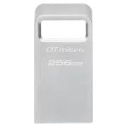 Флеш-накопитель Kingston DataTraveler Micro G2, 256Гб, Серебристый