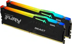 Memorie Kingston Fury Beast 16Gb DDR5-6000MHz Kit (KF560C40BBAK2-16)