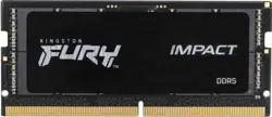 Оперативная память Kingston Fury Impact 32Gb DDR5-4800MHz SODIMM (KF548S38IB-32)