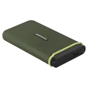 Внешний портативный SSD накопитель Transcend ESD380C, 2 ТБ, Зелёный