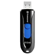 Флеш-накопитель Transcend JetFlash 790, 512Гб, Черный/Синий