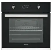 Электрический духовой шкаф Sharp K60V19BQMEU, Black