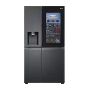 Холодильник LG GSXV91MCAE, DoorCooling+, Чёрный