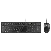 Комплект Genius SlimStar C126, Чёрный