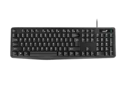 Клавиатура Genius KB-117, Проводное, Чёрный