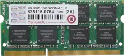 Memorie Transcend 8Gb DDR3-PC12800 SODIMM CL11 (TS1GSK64W6H)