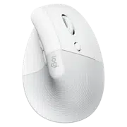 Mouse Wireless Logitech Lift Vertical, Alb