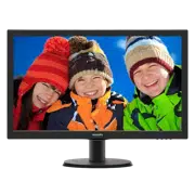 23,6" Monitor Philips 243V5QHABA, MVA 1920x1080 FHD, Negru