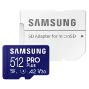 Карта памяти Samsung PRO Plus MicroSD, 512Гб