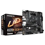 Placă de bază Gigabyte A520M DS3H V2, Black