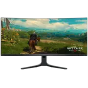 34" Monitor Gaming DELL AW3423DWF, QD OLED 3440x1440 WQHD, Negru