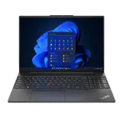 Ноутбук для бизнеса 16" Lenovo ThinkPad E16 Gen 1, Graphite Black, Intel Core i5-1335U, 16Гб/512Гб, Без ОС