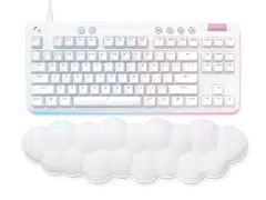 Tastatură Logitech G713, Cu fir, Alb