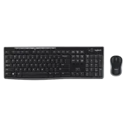 Tastatura & Mouse Logitech Desktop MK270, Negru