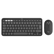 Клавиатура и мышь Logitech Pebble 2 Combo, Графитовый