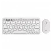 Клавиатура и Мышь Logitech Pebble 2 Combo, Белый