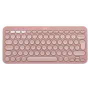 Tastatură Logitech K380S, Fără fir, Roz