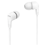 Căști Philips TAE1105WT/00, Cu fir, Alb