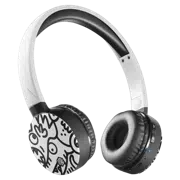 Căști Cellularline Music Sound, Fără fir, Alb / Negru