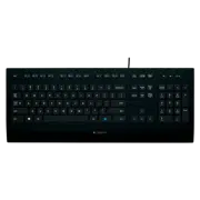 Клавиатура Logitech K280e, Проводное, Чёрный